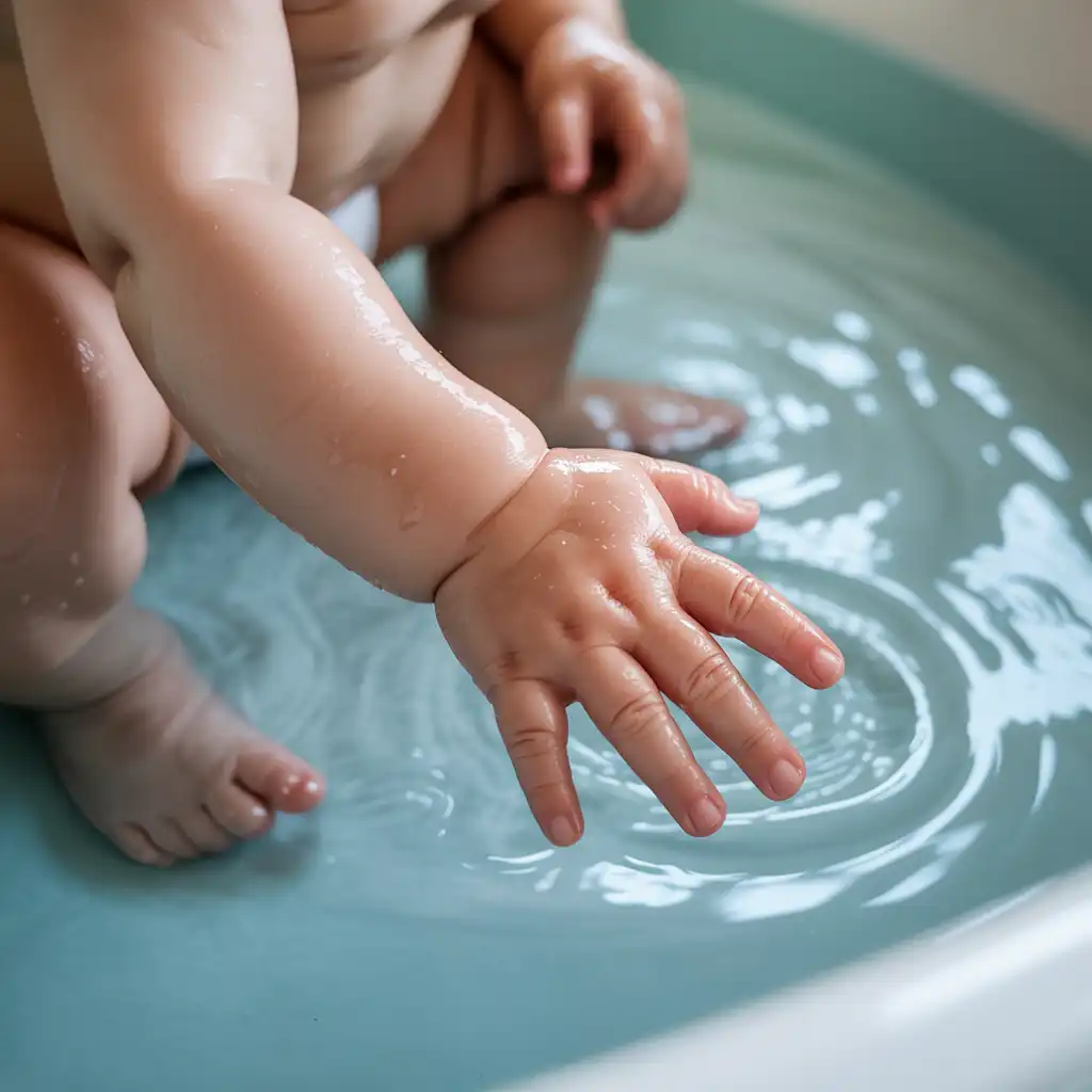 Eerste duik: Tips voor een veilig en vreugdevol babybad.